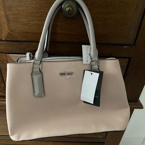 NWT Nine West brand handle/crossbody blush/grey purse